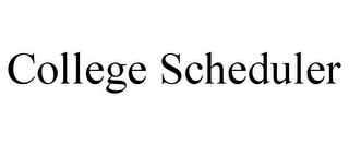 COLLEGE SCHEDULER