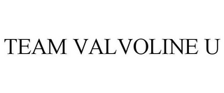 TEAM VALVOLINE U