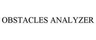 OBSTACLES ANALYZER