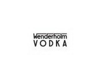 WENDERHOLM VODKA