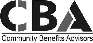 CBA COMMUNITY BENEFITS ADVISORS