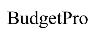 BUDGETPRO