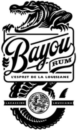 BAYOU RUM L'ESPRIT DE LA LOUISIANE LACASSINE LOUISIANA