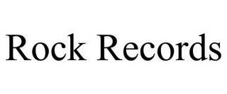 ROCK RECORDS