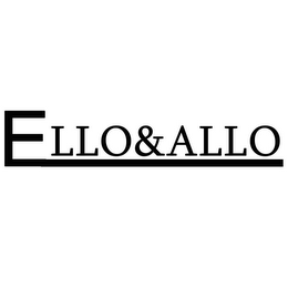 ELLO&ALLO