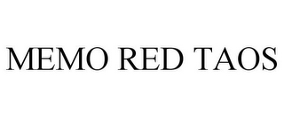 MEMO RED TAOS