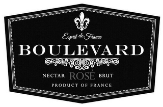 ESPRIT DE FRANCE BOULEVARD NECTAR ROSÉBRUT PRODUCT OF FRANCE