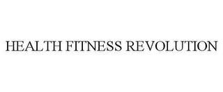 HEALTH FITNESS REVOLUTION