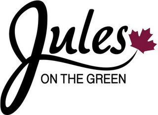 JULES ON THE GREEN