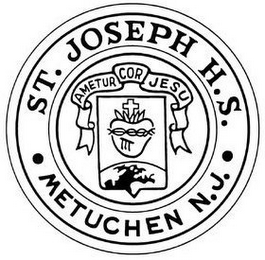 ST. JOSEPH H.S. METUCHEN N.J. AMETUR COR JESU