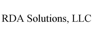 RDA SOLUTIONS, LLC