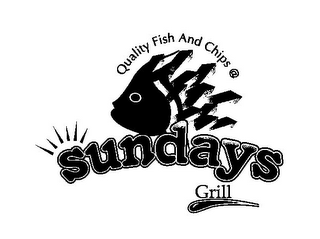 QUALITY FISH AND CHIPS @ SUNDAYS GRILL