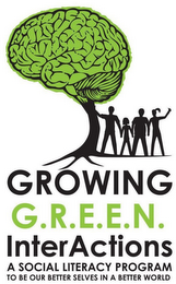 GROWING G.R.E.E.N. INTERACTIONS A SOCIAL LITERACY PROGRAM TO BE OUR BETTER SELVES IN A BETTER WORLD