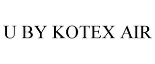 U BY KOTEX AIR