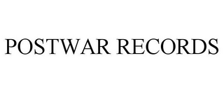 POSTWAR RECORDS