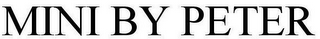 MINI BY PETER