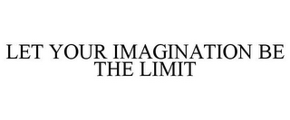 LET YOUR IMAGINATION BE THE LIMIT