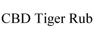 CBD TIGER RUB