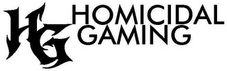 HG HOMICIDAL GAMING