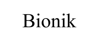 BIONIK