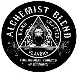 ALCHEMIST BLEND HAND CRAFTED FLAVORS SAN DIEGO CALIFORNIA FINE HOOKAH TOBACCO