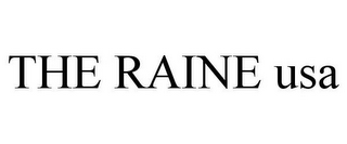 THE RAINE USA