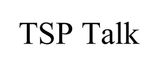 TSP TALK