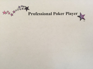 PROFESSIONAL POKER PLAYER