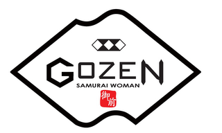 GOZEN SAMURAI WOMAN