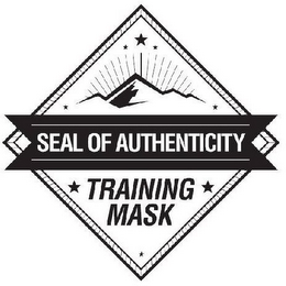 TRAINING MASK SEAL OF AUTHENTICITY