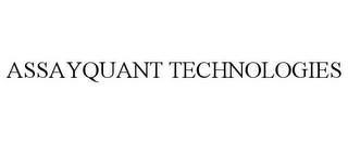 ASSAYQUANT TECHNOLOGIES