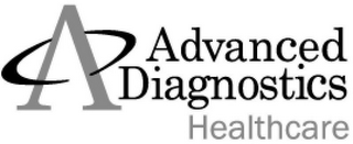 A ADVANCED DIAGNOSTICS HEALTHCARE