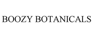 BOOZY BOTANICALS