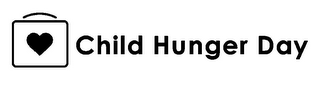 CHILD HUNGER DAY
