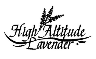 HIGH ALTITUDE LAVENDER