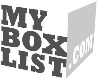 MY BOX LIST .COM