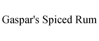 GASPAR'S SPICED RUM