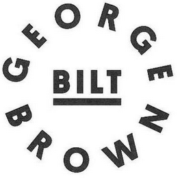 GEORGE BROWN BILT