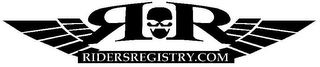 RR RIDERSREGISTRY.COM
