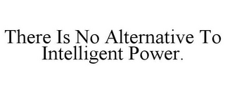 THERE IS NO ALTERNATIVE TO INTELLIGENT POWER.