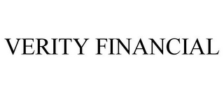 VERITY FINANCIAL