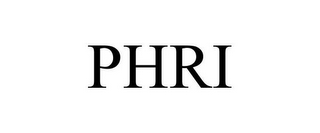 PHRI