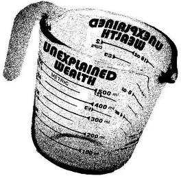 UNEXPLAINED WEALTH METRIC 1/2 LITRE 500ML 450ML 400ML 350ML 300ML 250ML 200ML 150ML 100ML 2 CUPS 16OZ 2 CUPS 3/4 2/3 8OZ 4OZ