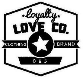 LOYALTY LOVE CO. 095 CLOTHING BRAND