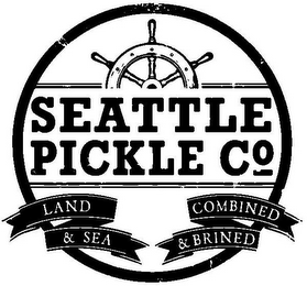 SEATTLE PICKLE CO LAND & SEA COMBINED &BRINED