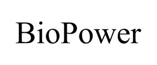 BIOPOWER