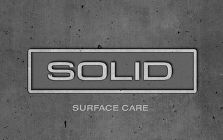 SOLID SURFACE CARE