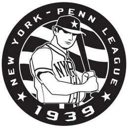 NEW YORK - PENN LEAGUE 1939 NYP