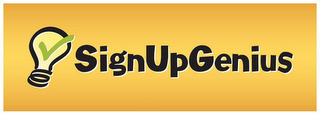 SIGN UP GENIUS