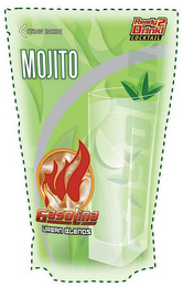 STRAW INSIDE READY 2 DRINK! COCKTAIL GASOLINA MOJITO GASOLINA URBAN BLENDS
